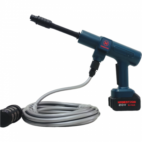 Nettoyeur  Haute Pression Batterie 20V 30Bar HONESTPRO | YAE4952 جهاز غسل السيارات ببطارية