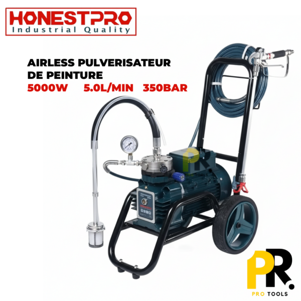 AIRLESSPULVERISATEURDEPEINTURE5000WHONESTPRO_YAE47211PROROOLS.png AIRLESS PULVERISATEUR DE PEINTURE 5000W HONESTPRO | YAE4721 ماكينة الرش