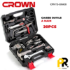CAISSEOUTILSAMAIN20PCSCROWN_CPHTS-BXA201PROTOOLS.png CAISSE OUTILS A MAIN 20PCS CROWN | CPHTS-BXA20 علبة أدوات