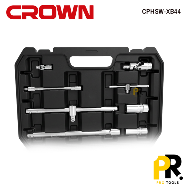 CAISSE DOUILLES 1/2" 44PCS CROWN | CPHSW-XB44 علبة مفاتيح