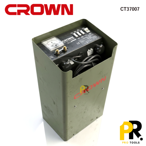 CHARGEUR DEMARREUR 12V-24V 320A 900W CROWN | CT37007 شاحن وبادئ تشغيل للسيارات