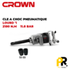 BOULONNEUSE CLE CHOC PNEUMATIQUE LOURD 1″ 2180 N.M CROWN | CT38085 آلة فك البراغي بالضغط