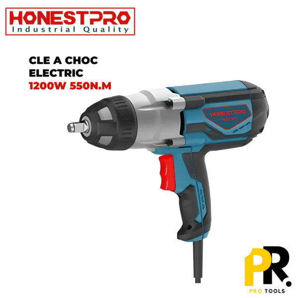 BOULONNEUSE CLE A CHOC 1200W 550N.M HONESTPRO | YAE2387 مفتاح صدمات