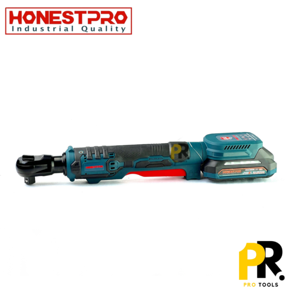 CLE A CLIQUET BATTERIE 21V 2.0AH 1/2" 120N.M BRUSHLESS HONESTPRO | YAE2648 آلة فك البراغي ببطارية
