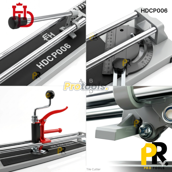 COUPE CARREAUX MANUELLE 600MM HDPRO | HDCP006 آلة قطع البلاط اليدوية