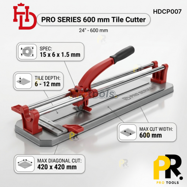 COUPE CARREAUX MANUELLE 600MM HDPRO | HDCP007 آلة قطع البلاط اليدوية