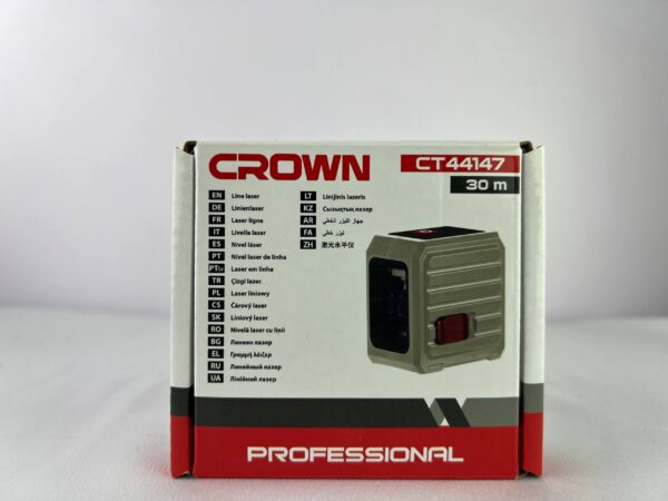 CT44147_1.jpg NIVEAU LASER 2 LIGNES 30M CROWN | CT44147 المستوى الليزري بخطين