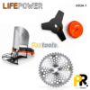 DEBROUSSAILLEUSE ESSENCE 52CC 1400W LIFE POWER | G03A-1 آلة قص العشب وقطع الأشواك