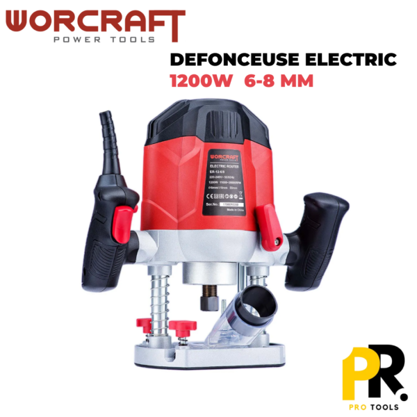 DEFONCEUSEWORCRAFT1200W.png DEFONCEUSE ELECTRIC 1200W 6-8MM WORCRAFT | ER12-6/8 آلة الصنفرة وحفر الخدود