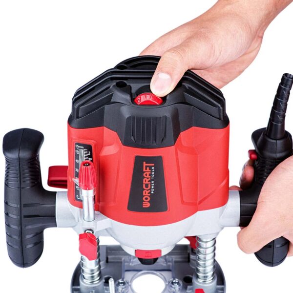 DEFONCEUSE ELECTRIC 1200W 6-8MM WORCRAFT | ER12-6/8 آلة الصنفرة وحفر الخدود