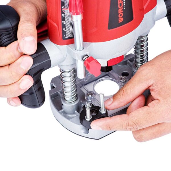 DEFONCEUSE ELECTRIC 1200W 6-8MM WORCRAFT | ER12-6/8 آلة الصنفرة وحفر الخدود