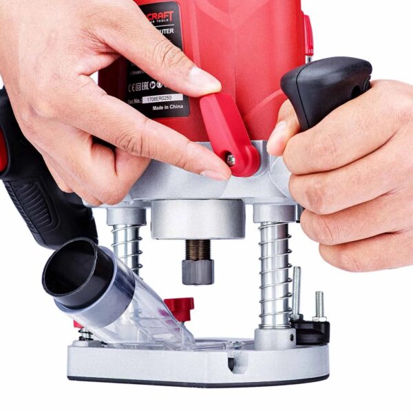 DEFONCEUSE ELECTRIC 1200W 6-8MM WORCRAFT | ER12-6/8 آلة الصنفرة وحفر الخدود