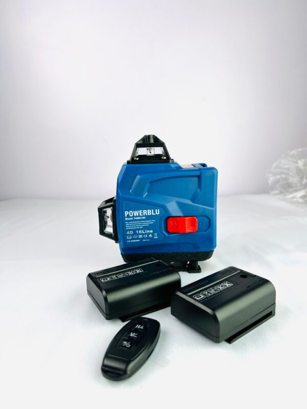 IMG_2969.jpg NIVEAU LASER 4D 16 LIGNES + TRIPIED 1.5METRE POWERBLU | YAM0189 مستوى ليزر مع حامل ثلاثي