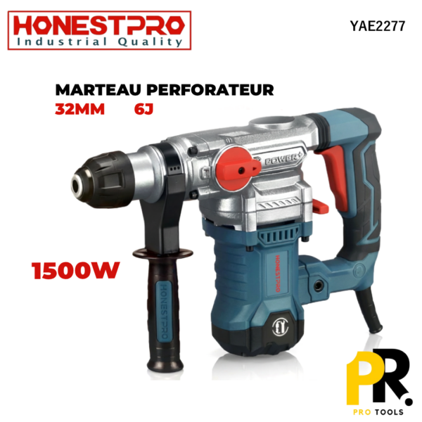 MARTEAU PERFORATEUR 1500W 32MM HONESTPRO | YAE2277 مثقاب ثقب الصخور