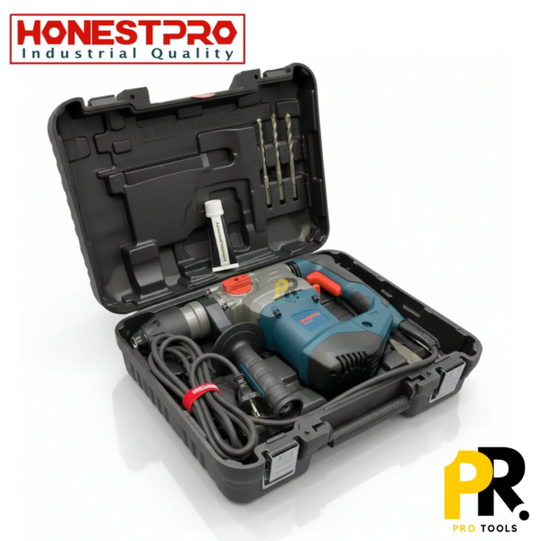 MARTEAU PERFORATEUR 1500W 32MM 6J HONESTPRO | YAE2270 مثقاب ثقب الصخور