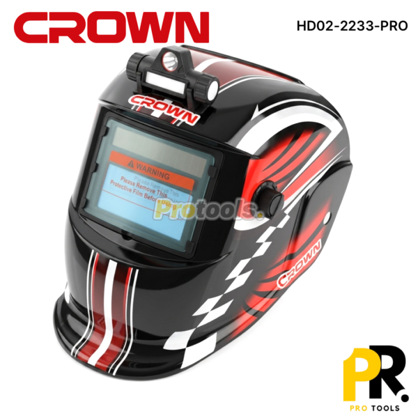 MASQUE SOUDAGE NUMERIQUE CROWN | HD02-2233-PRO قناع تلحيم