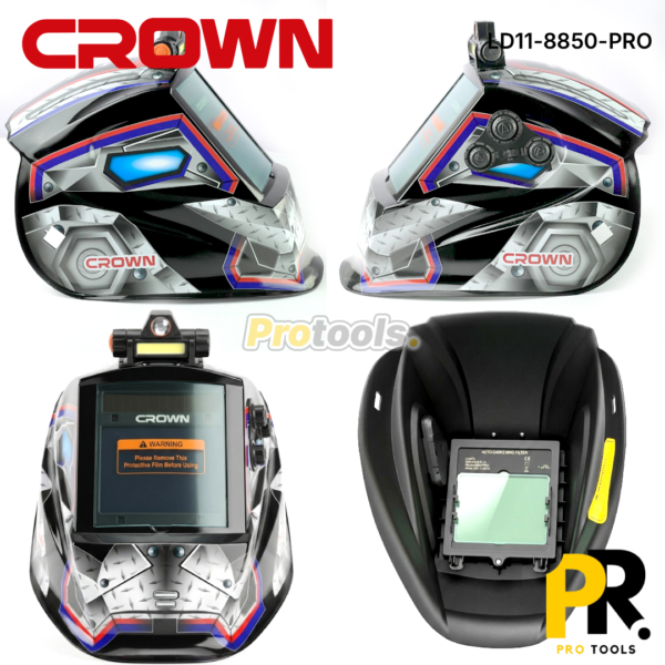 MASQUE SOUDAGE NUMERIQUE CROWN | LD11-8850-PRO قناع تلحيم