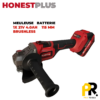 MEULE_HPLUS_BATT.png TRONCONNEUSE MEULEUSE BATTERIE 115MM 21V BRUSHLESS HONESTPLUS | YAE6129 آلة التقطيع