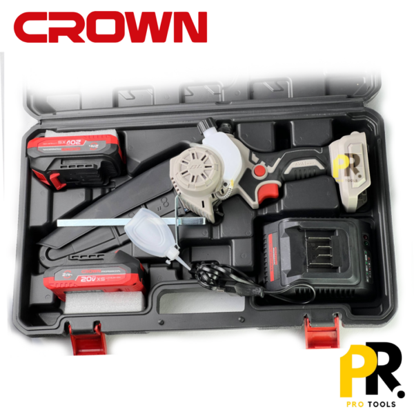 MINI_SCIE_A_CHAINE_8_POUCE_20CM_20V_2.0AH_BRUSHLESS_CROWN___CT29023XS-2_BMC_4_PROTOOLS.png MINI SCIE A CHAINE 8'POUCE 20CM 20V 2.0AH BRUSHLESS CROWN | CT29023XS-2 BMC منشار خشب بطارية