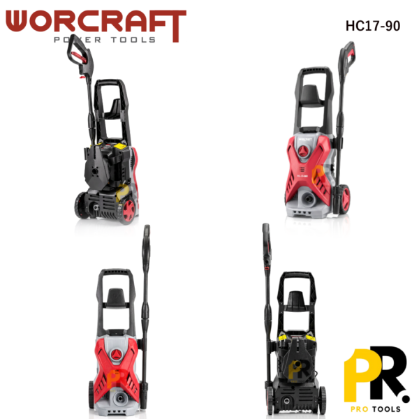 NETTOYEUR HAUTE PRESSION 135BAR 1700W WORCRAFT | HC17-90 جهاز التنظيف بالضغط العالي