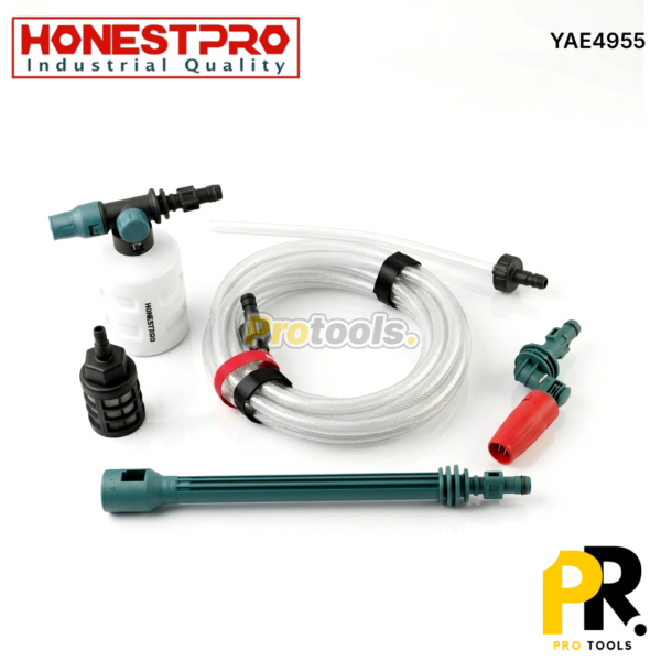 NETTOYEUR HAUTE PRESSSION BATTERIE 21V 2.0AH 45BAR HONESTPRO | YAE4955 جهاز غسل السيارات ببطارية