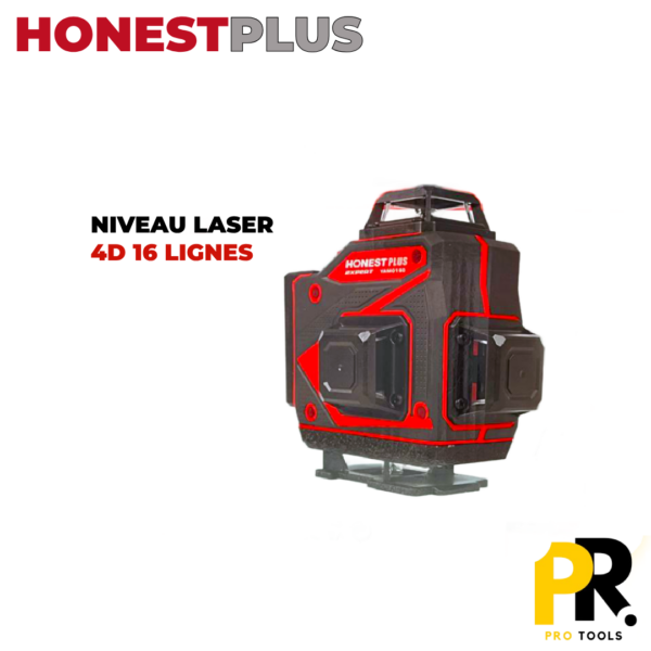 NIVEAU LASER 4D 16 LIGNES 4*360 HONESTPLUS | YAM0197