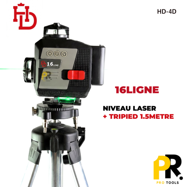 NIVEAULASER4D16LIGNES_TRIPIED1.5METREHDPRO_HD-4D1PROTOOLS.png NIVEAU LASER 4D 16 LIGNES + TRIPIED 1.5METRE HDPRO | HD-4D مستوى ليزر مع حامل ثلاثي