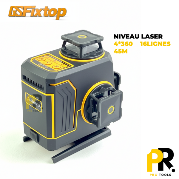 NIVEAULASER4_36016LIGNES45MGSFIXTOP1PROTOOLS.png NIVEAU LASER 4*360 16LIGNE 45M GSFIXTOP | 56B278B مستوي ليزر