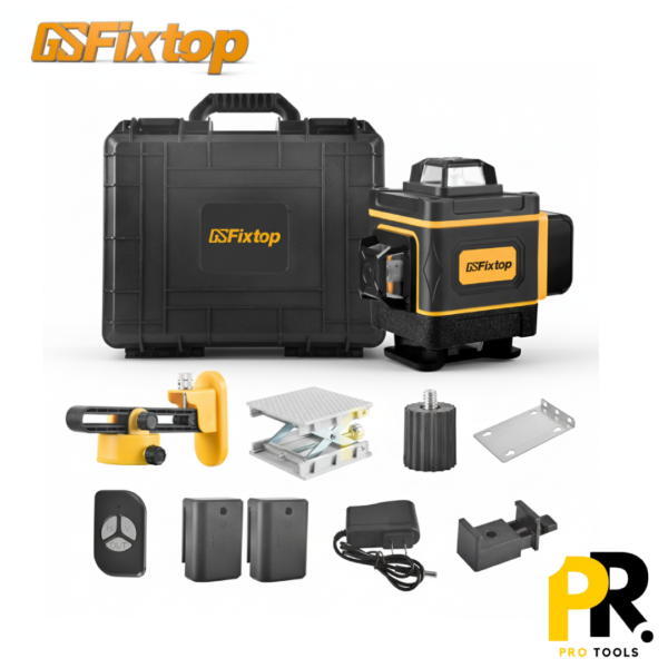 NIVEAU LASER 4*360 16LIGNE 45M GSFIXTOP | 56B278B مستوي ليزر