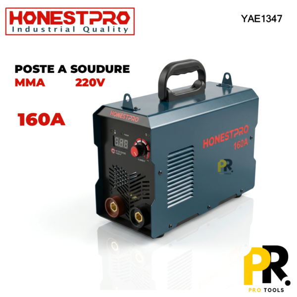 POSTE A SOUDURE MMA 160A 220V HONESTPRO | YAE1347 جهاز التلحيم بالسلك