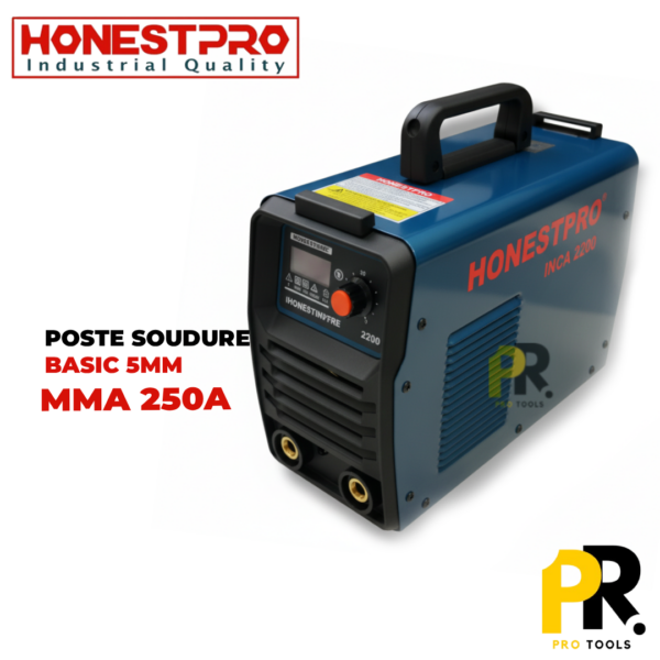 POSTE SOUDURE MMA 250A 220V HONESTPRO | YAE3454 جهاز التلحيم بالسلك