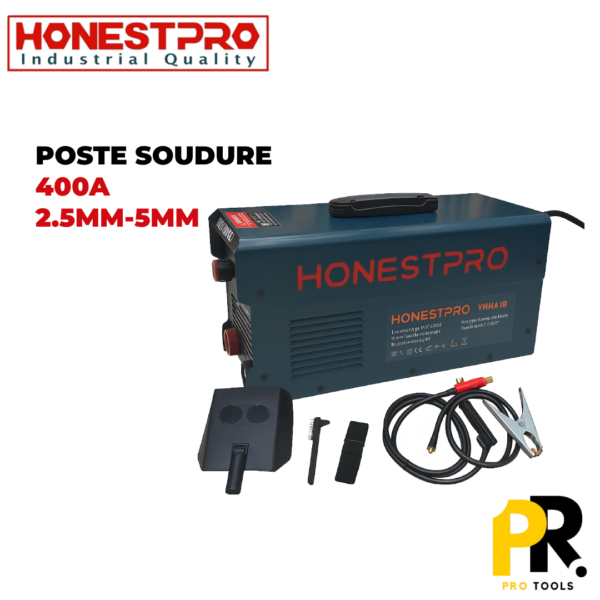 POSTE SOUDURE 400A 220V HONESTPRO | YAE1216  جهاز التلحيم الاحترافي
