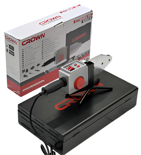 SOUDEUSE TUBE PPR 2000W 20-63MM 0-300C CROWN | CT19029 آلة لحام الأنابيب