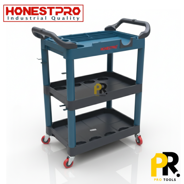 SERVANTE CHARIOT 3 ETAGE HONESTPRO | YAT0221 عربة أدوات بـ 3 طبقات
