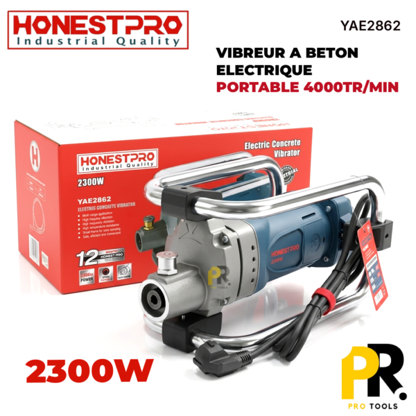 VIBREURABETONELECTRIQUEPORTABLE2300WHONESTPRO_YAE28621PROTOOLS.png VIBREUR A BETON ELECTRIQUE PORTABLE 2300W HONESTPRO | YAE2862 جهاز هزاز الخرسانة