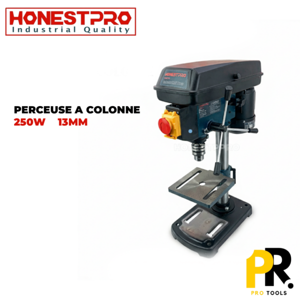 YAE2716.png PERCEUSE A COLONNE 13MM 250W HONESTPRO | YAE2716
