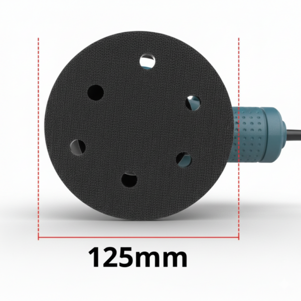 YAE4608-2.png PONCEUSE POLISSEUSE ORBITALE 710W 125MM HONESTPRO | YAE4608 آلة تلميع كهربائية