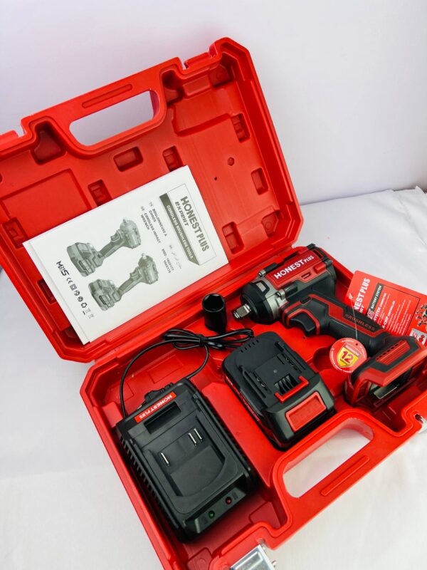 YAE6178_2.jpg BOULONNEUSE CLE A CHOC BATTERIE 600N.M 1/2' 21V 4.0AH BRUSHLESS HONESTPLUS | YAE6178 آلة فك البراغي ببطارية