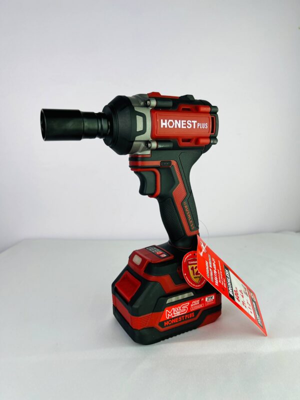 YAE6178_3.jpg BOULONNEUSE CLE A CHOC BATTERIE 600N.M 1/2' 21V 4.0AH BRUSHLESS HONESTPLUS | YAE6178 آلة فك البراغي ببطارية