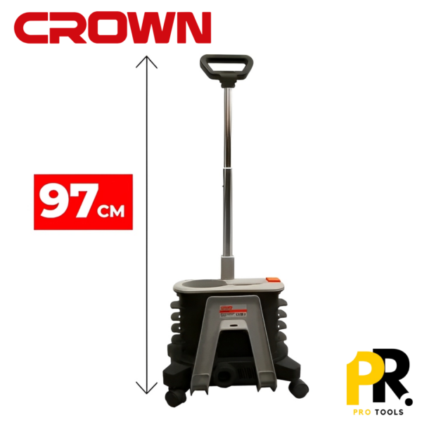 PISTOLET PEINTURE ELECTRIQUE 1200W 900ML CROWN | CT31015 جهاز الطلاء الكهربائي