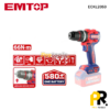KIT 5PCS IN 1 A BATTERIE 20V 4.0AH BRUSHLESS EMTOP | ECKL2059 طقم أدوات اللاسلكي
