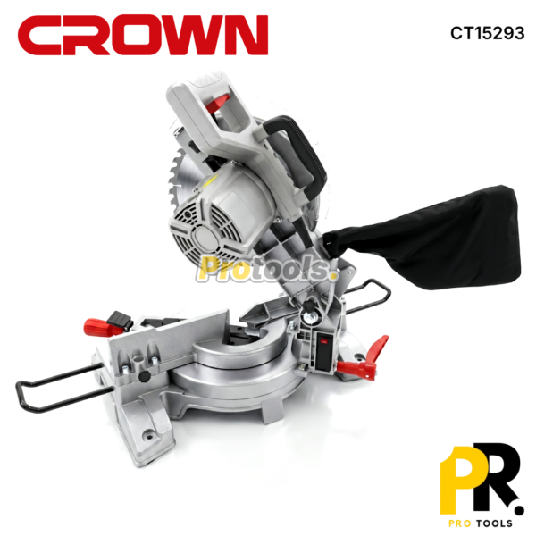 SCIE A ONGLET ELECTRIQUE 255MM 2000W CROWN | CT15293 منشار كهربائي