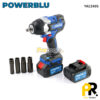 CLE A CHOC A BATTERIE 21V 4.0AH 600N.M BRUSHLESS POWERBLU [YAE2485] فتاح صدمات لاسلكي