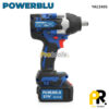 CLE A CHOC A BATTERIE 21V 4.0AH 600N.M BRUSHLESS POWERBLU [YAE2485] فتاح صدمات لاسلكي