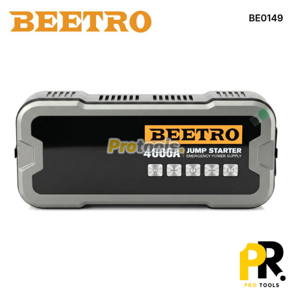 COMPRESSEUR AUTO AVEC BOOSTER BATTERIE 24000MAH BEETRO [BE0149] جهاز نفخ متعدد الوظائف