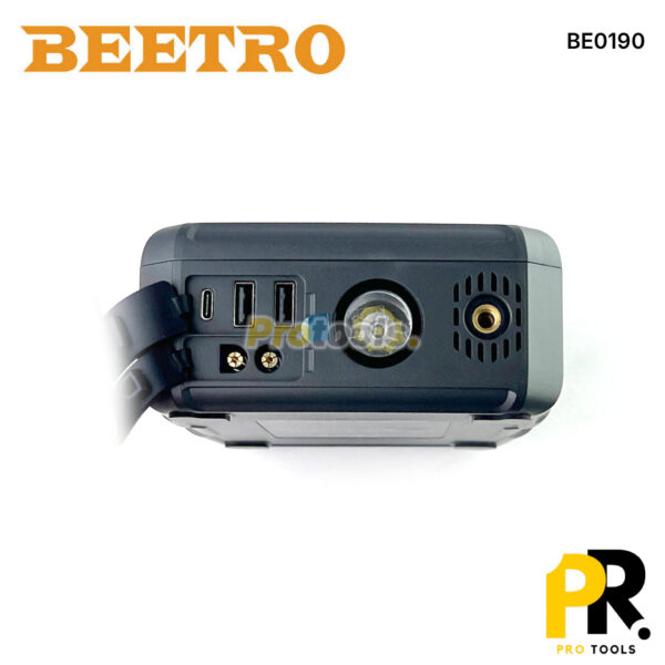 COMPRESSEUR AUTO AVEC BOOSTER BATTERIE 27000MAH BEETRO [BE0190] جهاز نفخ متعدد الوظائف