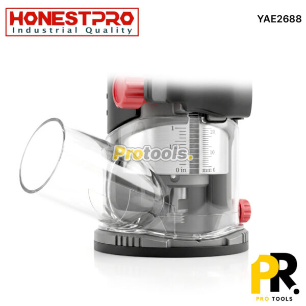PAUMELLEUSE A BATTERIE 21V 2.0AH 6.0MM-8.0MM BRUSHLESS HONESTPRO [YAE2688] آلة حفر مفاصل الأبواب