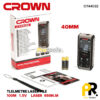 TELEMETRE LASER 40M 1.5V CROWN [CT44032] جهاز قياس المسافات بالليزر