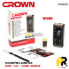 TELEMETRE LASER 100M 1.5V CROWN [CT44035] جهاز قياس المسافات بالليزر