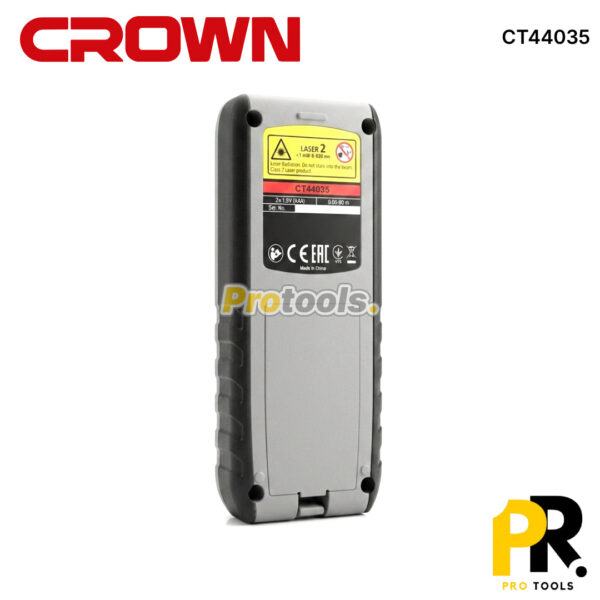 TELEMETRE LASER 100M 1.5V CROWN [CT44035] جهاز قياس المسافات بالليزر